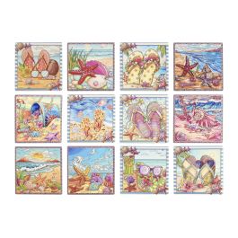 DKD Home Decor Posavasos Mediterraneo Multicolor Dolomita Corcho 72 Unidades 10.8 x 10.8 x 0.7 cm Precio: 153.58999964. SKU: B13PRTEDEC