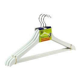 Perchas Hidalgo Blanco Madera (3 Unidades) Perchas Hidalgo Blanco Madera (3 Unidades) Precio: 3.50000002. SKU: B1HGN93P6P