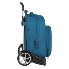 Blackfit8 Mochila Carro Evolution Egeo para Niños de 3 a 13 Años Negro