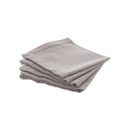 Pack 4 servilletas de algodón color topo 40x40cm Precio: 7.49999987. SKU: B1AMKT7NHN