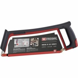 Facom 601PB Sierra para metales, Arco de sierra con tensión de 80kg, 2 posiciones (45°/90°), para hojas de 300mm, ergonómica