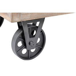 DKD Home Decor Descalzadora Loft Marron Beige 51 x 77 x 100 cm