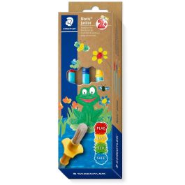 STAEDTLER 98940-SBK3 Set Pinceles Noris Junior Redondos Sintéticos 3 Piezas para Niños Precio: 17.9975884. SKU: B179A4JMMD