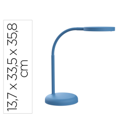 Maul Lámpara de escritorio LED 5W 769lm Luz Cálida Brazo y Cabezal Giratorios Azul