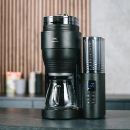 Melitta 1030-06 Cafetera de Filtro con Molinillo Integrado AromaFresh II Vidrio Basic