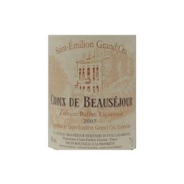 Croix de Beausejour 2007 Saint-Emilion Grand Cru - Vino tinto de Burdeos