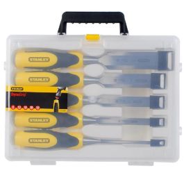 Juego 5 Formones Filo Biselado Mango Bimaterial Stanley Precio: 87.9499995. SKU: B19337KNTS