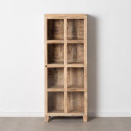 Vitrina Blanco Rozado Madera de Mango 60 X 35,50 X 157,50 cm Precio: 798.0071. SKU: B1AX2PMJ5F