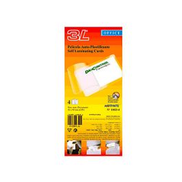 Bolsa De Plastificar 3 L Office Manual En Frio 300 Mc Din A4 Con Dorso Adhesivo Pack 10 Unidades Bolsa De Plastificar 3 L Office Manual En Frio 300 Mc Din A4 Con Dorso Adhesivo Pack 10 Unidades