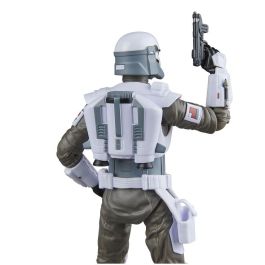 HASBRO Figura Imperial Armored Commando The Mandalorian The Black Series 15cm Articulada con Blásters y Mochila