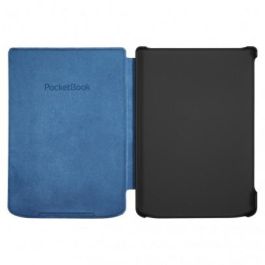 Pocketbook Funda Carcasa Shell Series Verse Plus/Pro para eReader 6 Pulgadas Diseño Patrón Flores Blanco y Azul