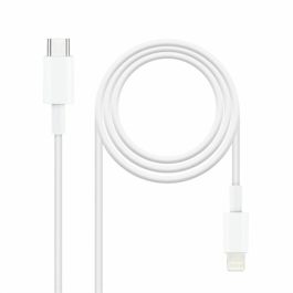 Cable de Datos/Carga con USB NANOCABLE 10.10.0600 50 cm Blanco (1 unidad) Precio: 4.88999962. SKU: S0233446
