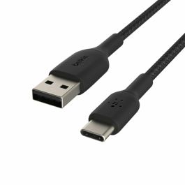 Cable USB Belkin CAB002BT3MBK Negro 3 m