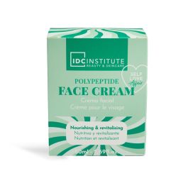 IDC Institute Crema facial de péptidos 50 ml – Nutre y revitaliza la piel, mejora la elasticidad y reduce líneas finas