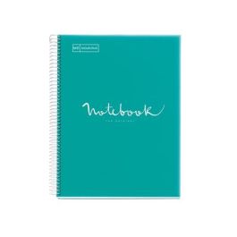 Bloc Miquelrius Emotions Notebook 1 Micro.Tapa Pp A4 80H 90G Cuadric.5X5 Turquesa 5 unidades Precio: 27.69000058. SKU: B1DPEFFYDR