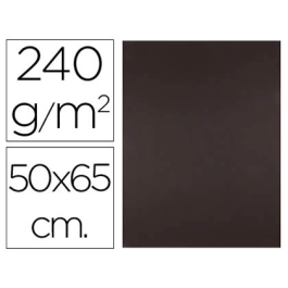 Liderpapel Cartulina 50x65 cm Marron Oscuro 240 gr Unidad Precio: 88.69000041. SKU: B1HY5K7LP9