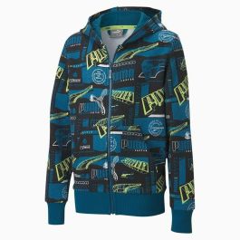 Sudadera con Capucha Niño Puma FULL-ZIP 583197 Azul