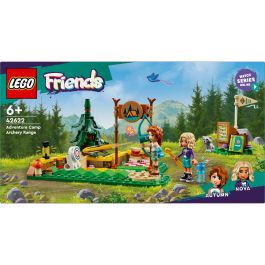 LEGO 42622 Campamento Aventura: Área Tiro Con Arco con mini personajes Autumn y Nova y diana que cae