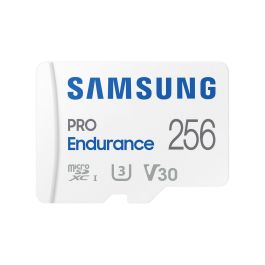 Samsung MB-MJ256KA/EU Tarjeta microSD PRO Endurance 256GB, 100/40 MB/s, U3 V30, 4K, p/ Vigilancia, CCTV y Cámara Coche, Adaptador SD Precio: 42.50000007. SKU: S8103077