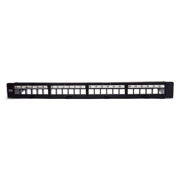 WP Panel de Parcheo WPC-PAN-BUP24 UTP Cat5e Cat6 Cat6a 1U Negro Montaje en Bastidor 482,6 mm Precio: 17.78999959. SKU: S0223380