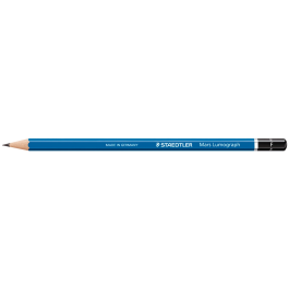 Staedtler Lápiz de Grafito Mars Lumograph 100 F Unidad