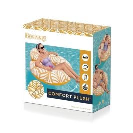 Bestway Sillon Hinchable Confort Deluxe con Respaldo y Asas 118x117 cm Playa y Piscina 43643 Bestway Sillon Hinchable Confort Deluxe con Respaldo y Asas 118x117 cm Playa y Piscina 43643