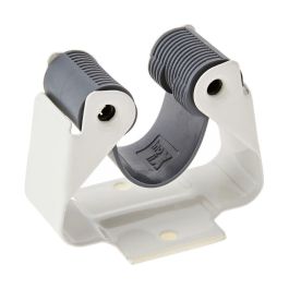 Inofix Colgador escobas adhesivo blanco 2055-2-000, metal, blister 2 unid.