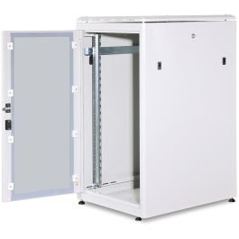 Digitus Armario de Red Unique 22HE Rack 22U 1164x600x800mm, Puerta Vidrio/Acero, Gris, IP20