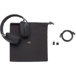 Auriculares Bluetooth Logitech Zone Vibe Gris Grafito