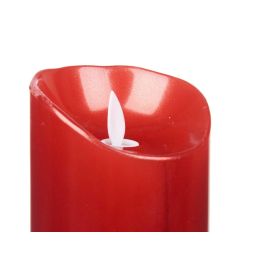 Vela LED con efecto llama roja 24 cm - ACORDE (12 Unidades) Vela LED con efecto llama roja 24 cm - ACORDE (12 Unidades)