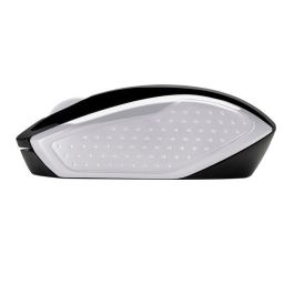 HP Ratón Inalámbrico 200 Pike Silver. Diseño Ambidextro Cómodo para Ambas Manos. Ratón Asequible para PC y Portátil