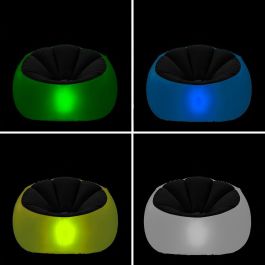 Sillón Hinchable con LED Multicolor y Mando Chight InnovaGoods Sillón Hinchable con LED Multicolor y Mando Chight InnovaGoods