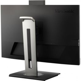 Viewsonic VG2756V-2K Monitor LED IPS 27" QHD (2560x1440) con Cámara, Altavoces, USB-C, Ethernet y Ergonómico Negro