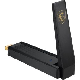 Adaptador de Red MSI AXE5400 Negro