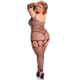 Malla de cuerpo Pink Lipstick Negro (XL) Malla de cuerpo Pink Lipstick Negro (XL)