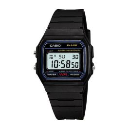 Reloj Hombre Casio F-91W-1CR Precio: 24.50000014. SKU: B1F978PZAM