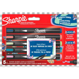 Rotulador Sharpie Creative Acrylic Surtido Colores Tierra Blister De 5 Precio: 10.69000031. SKU: B1K9M6YDSC