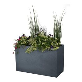 EDA Muret Graphit 99,5x39,5x60cm - Capacidad 116L - Gris antracita