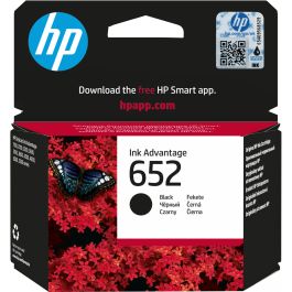 HP 652 Cartucho de Tinta Original Negro Ink Advantage, Diseñado para Resultados Confiables en Documentos Diarios y Fotos HP Precio: 18.49999976. SKU: B17X3T8HP8