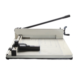 Q-connect Guillotina Profesional Manual KF14297, Corte 430 mm, Capacidad 400 Hojas