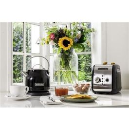 Kitchenaid 5KEK1222 EOB Hervidor 1,25L Negro, Función Antigoteo, Diseño Retro Kitchenaid 5KEK1222 EOB Hervidor 1,25L Negro, Función Antigoteo, Diseño Retro