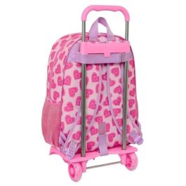 Mochila Escolar con Ruedas Barbie Love Rosa 33 x 42 x 14 cm Mochila Escolar con Ruedas Barbie Love Rosa 33 x 42 x 14 cm