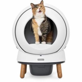 Petsafe PET0729849179868 Caja de arena autolimpiante Smart Spin Conectada Blanca Petsafe PET0729849179868 Caja de arena autolimpiante Smart Spin Conectada Blanca