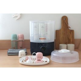 Beaba Steril 'n' dry BEA1728518839945 - Secador y Esterilizador 2 en 1 para Biberones y Accesorios - Azul Noche
