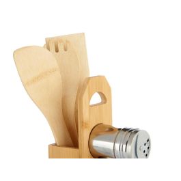 Set 7 piezas bambú soporte palas especieros Kinvara 15x32.5x7.5 cm (6 Unidades) Set 7 piezas bambú soporte palas especieros Kinvara 15x32.5x7.5 cm (6 Unidades)