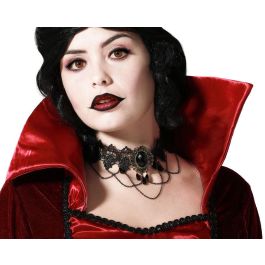 Collar Vampiresa Murciélagos Corazones Rojos Disfraz Halloween Precio: 2.2385. SKU: B15GTDJ55L