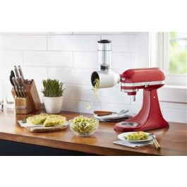Kitchenaid 5KSMVSA Cortadora y Rebanadora de Verduras, Quesos, Patatas y Cebollas para Preparar Ensaladas, Sopas y Tortillas