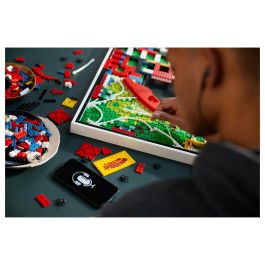 LEGO Art The Amazing Spider-Man 31209, Juego de Construcción de Arte con Mosaico, 2099 Piezas, para Adultos, 18+