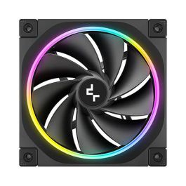 Deepcool FL12R ARGB Ventilador Caja 120 mm para PC con Iluminación RGB Direccionable y Control PWM para Mejorar Refrigeración