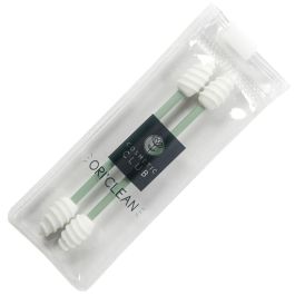 Cosmetic Club Juego de 2 Bastoncillos de Oído Reutilizables de Silicona para Uso Cotidiano